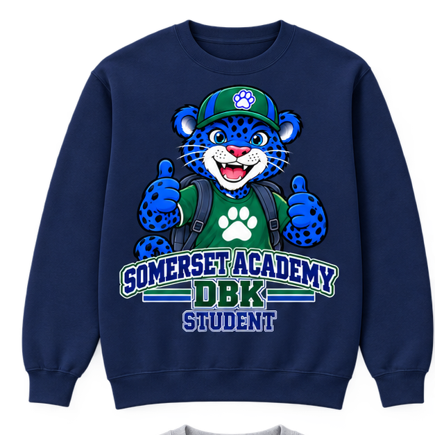 Somerset Academy DBK Student Sweatshirt Navy