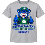 Somerset Academy DBK Student Tee Gray