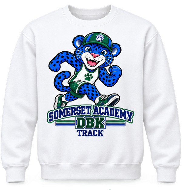 Somerset Academy DBK Track Sweatshirt White