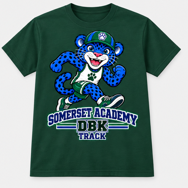 Somerset Academy DBK Track Tee Dark Green