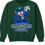 Somerset Academy DBK Volleyball Sweatshirt Dark Green