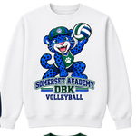 Somerset Academy DBK Volleyball Sweatshirt White