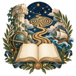 Starlit Labyrinth Book Voyage original print artwork