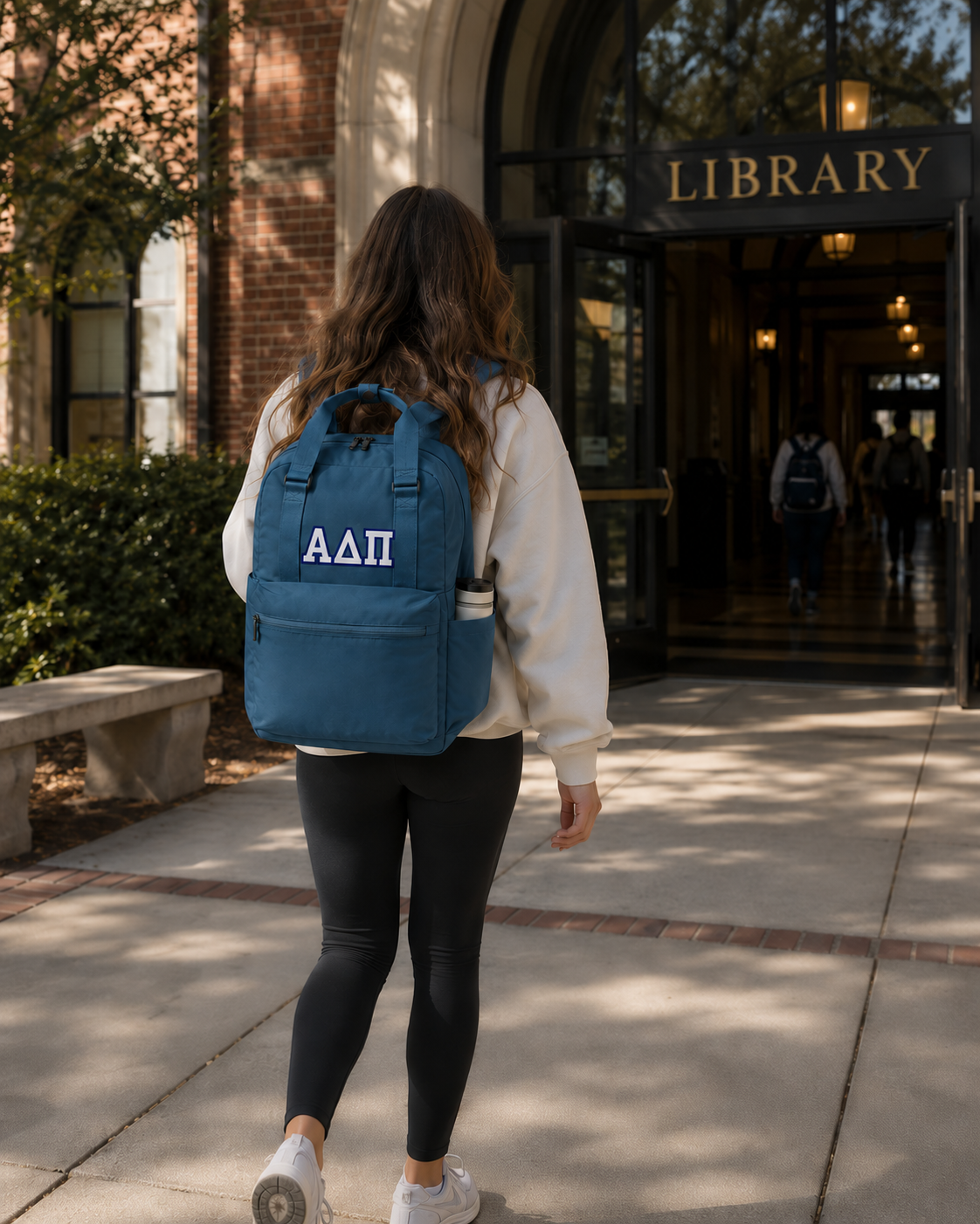 Alpha Delta Pi Classic Collegiate Laptop Backpack