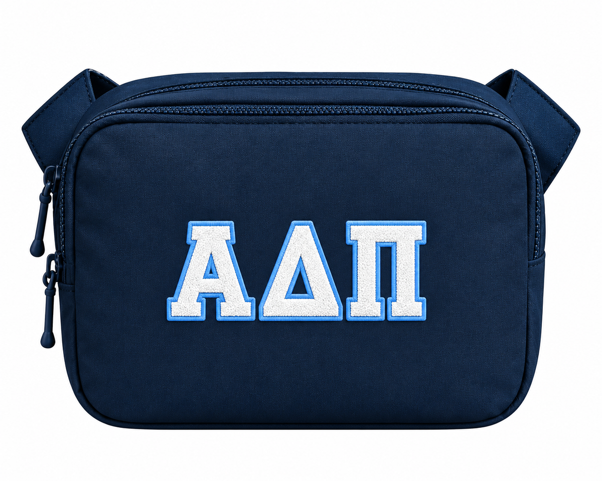 Alpha Delta Pi Dual Compartment Cross Body