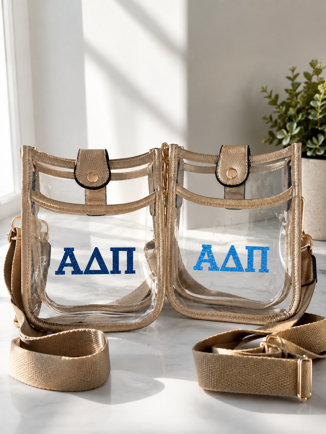 Alpha Delta Pi Clear Stadium Bag