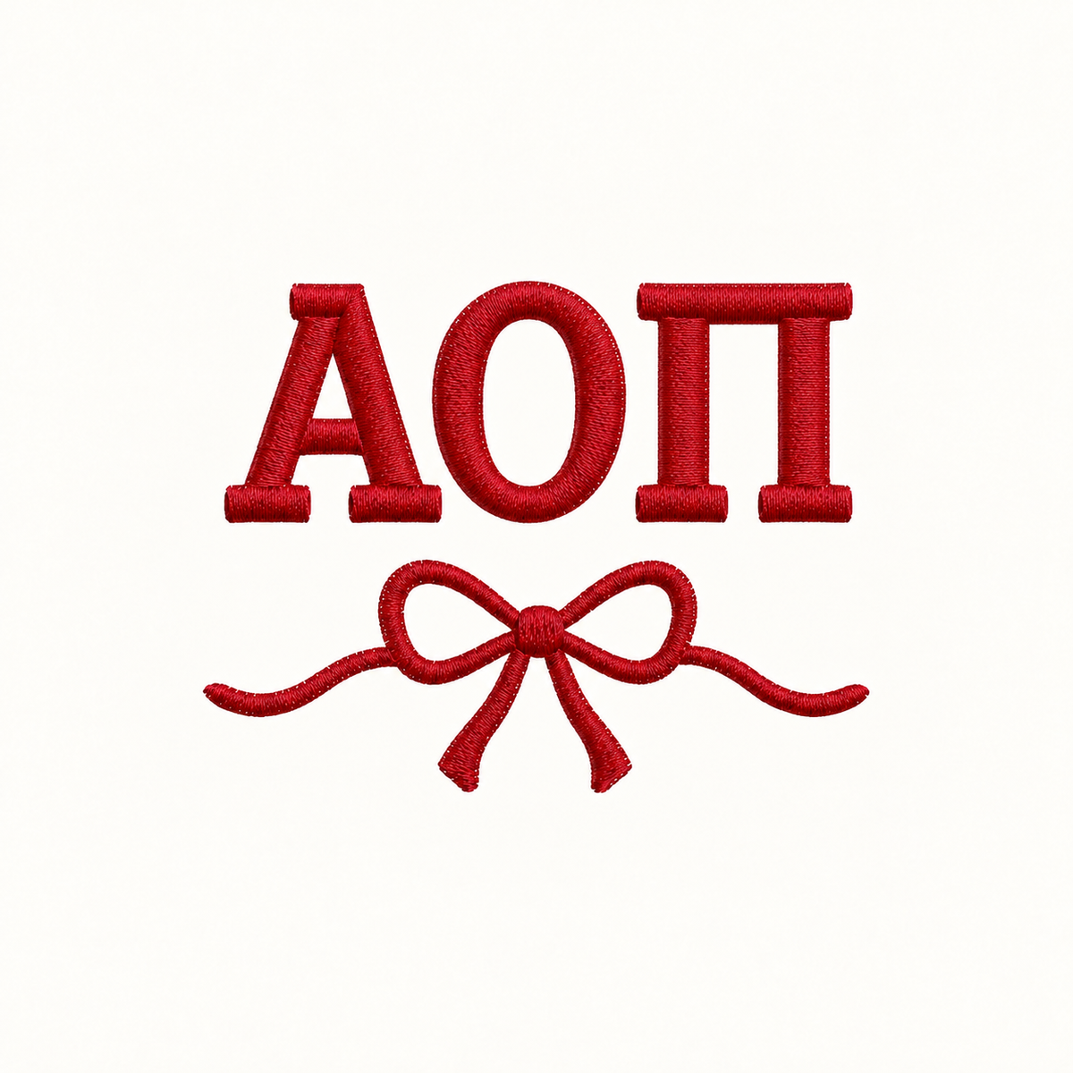 Alpha Omicron Pi Stickers