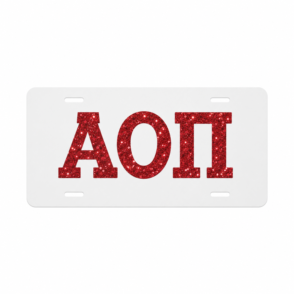 Alpha Omicron Pi Vanity license plate