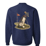 Vintage Heather Navy - 562 - BACK