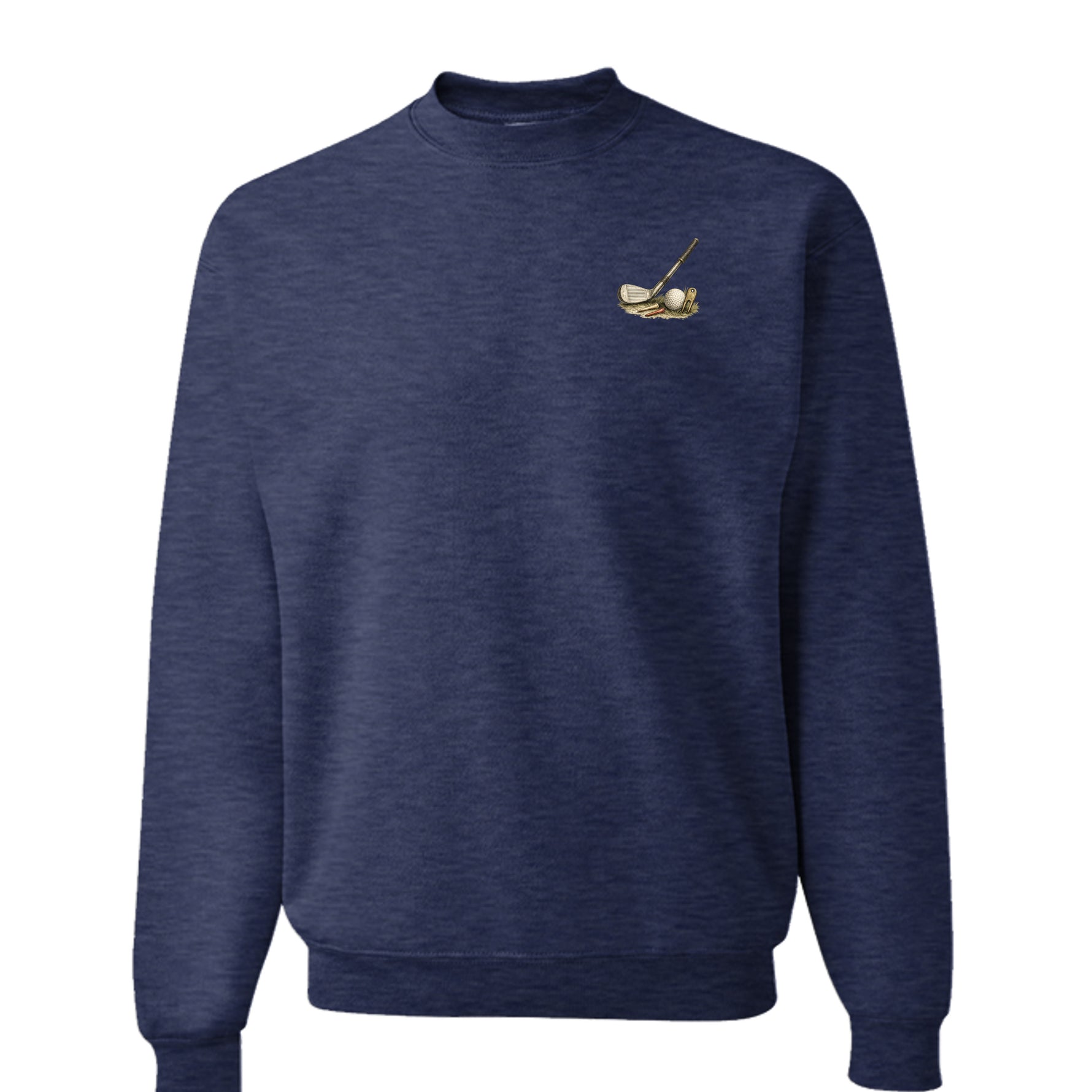 Vintage Heather Navy - 562 - FRONT