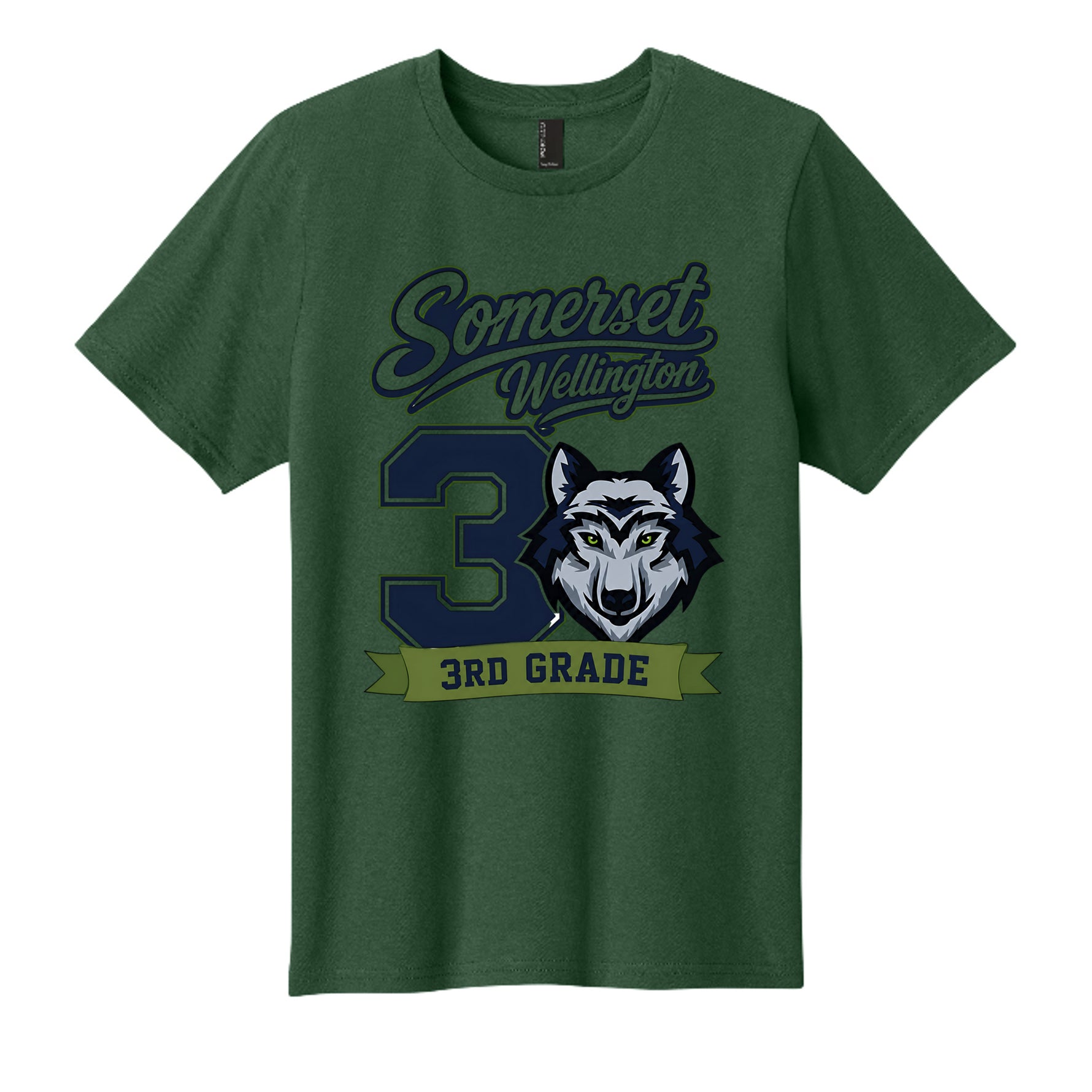 Forest Green - PC43Y - FRONT