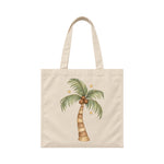 Storybook — Alphabet Palm — Canvas Tote / Natural