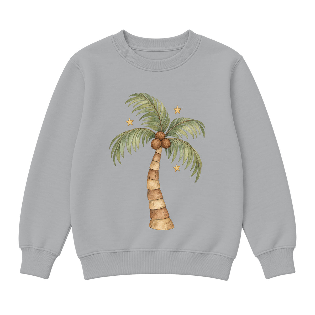 Storybook — Alphabet Palm — Classic Youth Sweatshirt / Athletic Heather