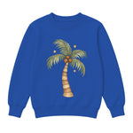 Storybook — Alphabet Palm — Classic Youth Sweatshirt / Royal