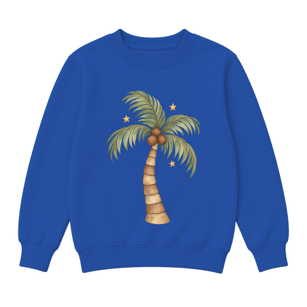 Storybook — Alphabet Palm — Classic Youth Sweatshirt / Royal