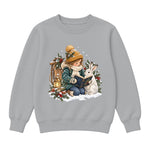 Storybook — Winter Reading Adventure — Classic Youth Sweatshirt / Athletic Heather