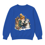 Storybook — Winter Reading Adventure — Classic Youth Sweatshirt / Royal