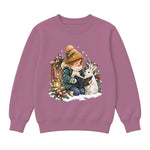 Storybook — Winter Reading Adventure — Premium Youth Sweatshirt / Mauvelous