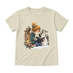 Storybook — Winter Reading Adventure — Youth T-Shirt / Natural