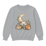 Storybook — Bedtime Woodland — Classic Youth Sweatshirt / Athletic Heather