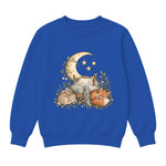 Storybook — Bedtime Woodland — Classic Youth Sweatshirt / Royal