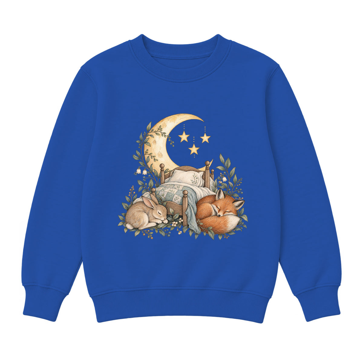 Storybook — Bedtime Woodland — Classic Youth Sweatshirt / Royal