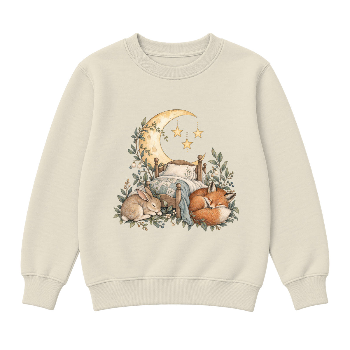 Storybook — Bedtime Woodland — Premium Youth Sweatshirt / Natural Heather