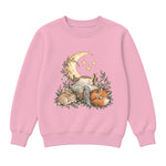 Storybook — Bedtime Woodland — Premium Youth Sweatshirt / Pink