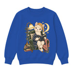 Storybook — Moonlight Alpaca Reader — Classic Youth Sweatshirt / Royal