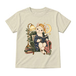 Storybook — Moonlight Alpaca Reader — Youth T-Shirt / Natural