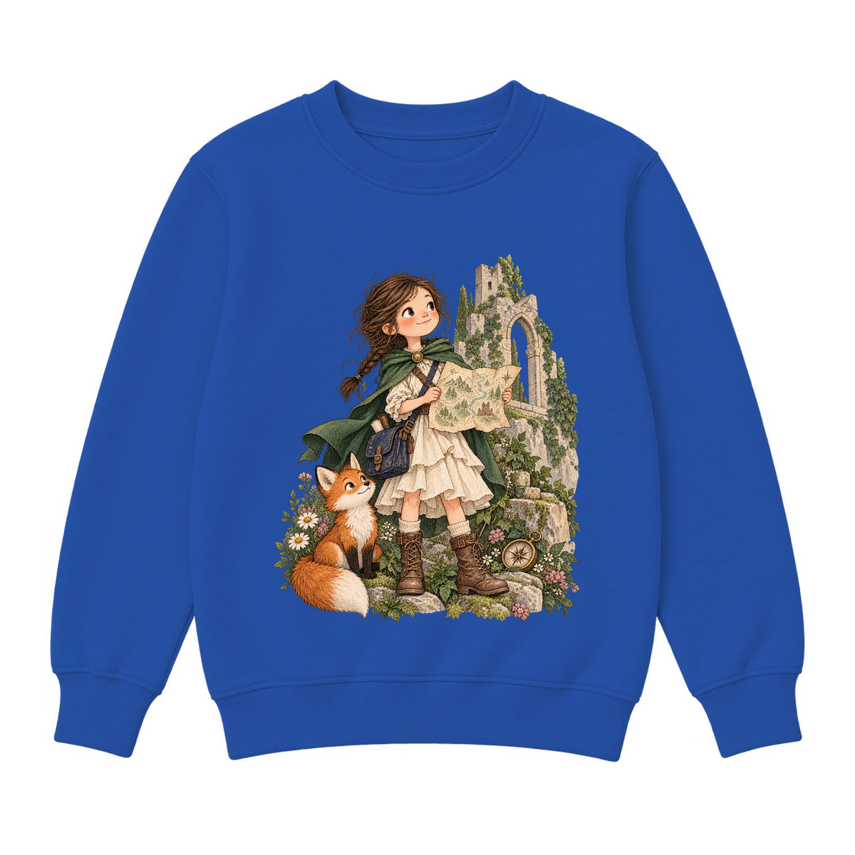 Storybook — Storybook Explorer — Classic Youth Sweatshirt / Royal