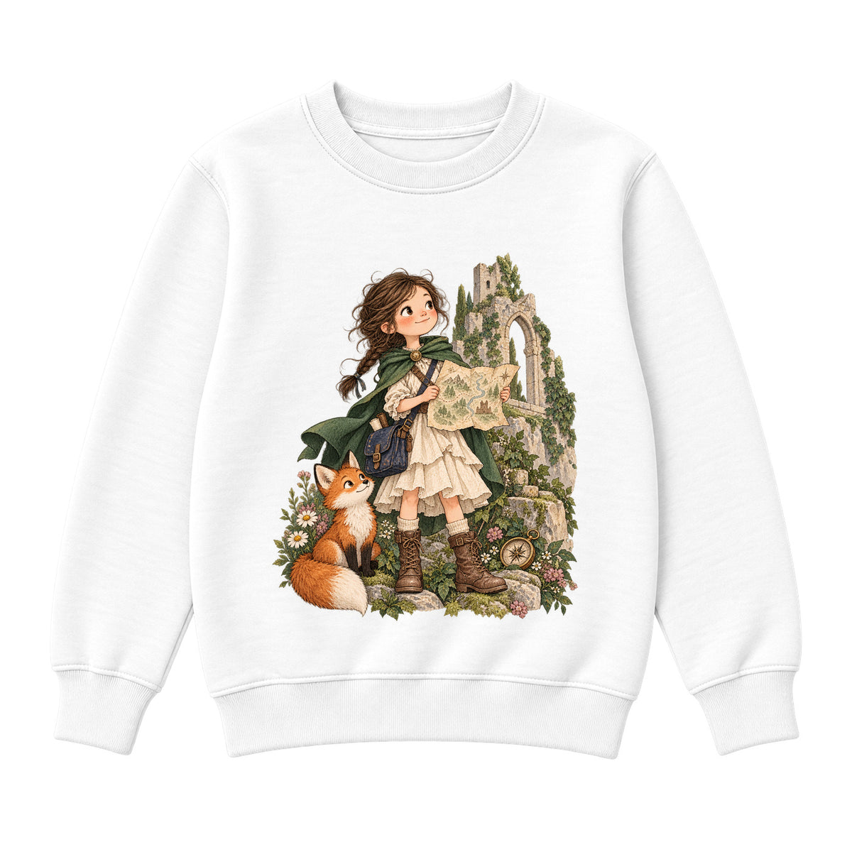 Storybook — Storybook Explorer — Classic Youth Sweatshirt / White