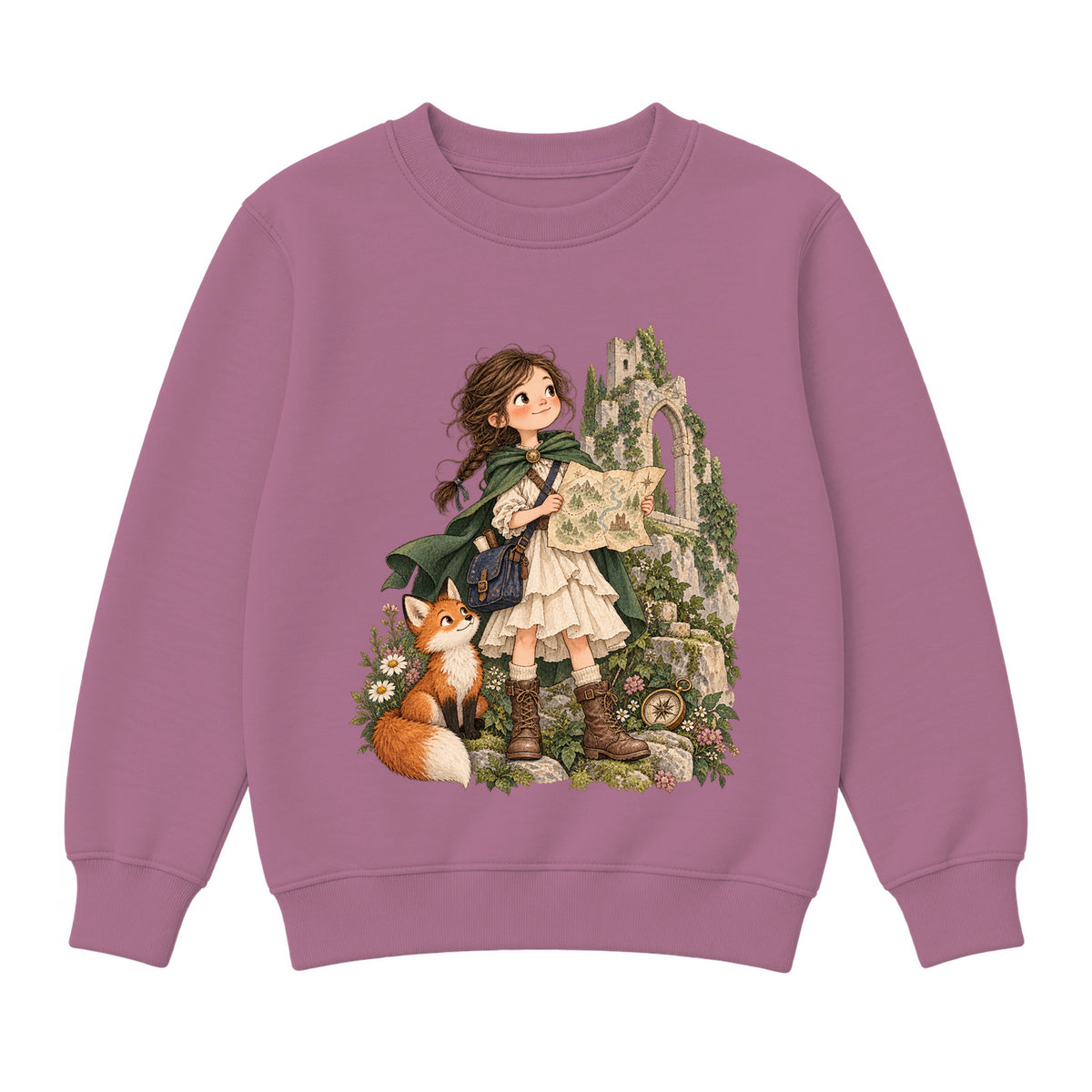 Storybook — Storybook Explorer — Premium Youth Sweatshirt / Mauvelous
