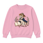 Storybook — Hero Dog Detective — Premium Youth Sweatshirt / Pink