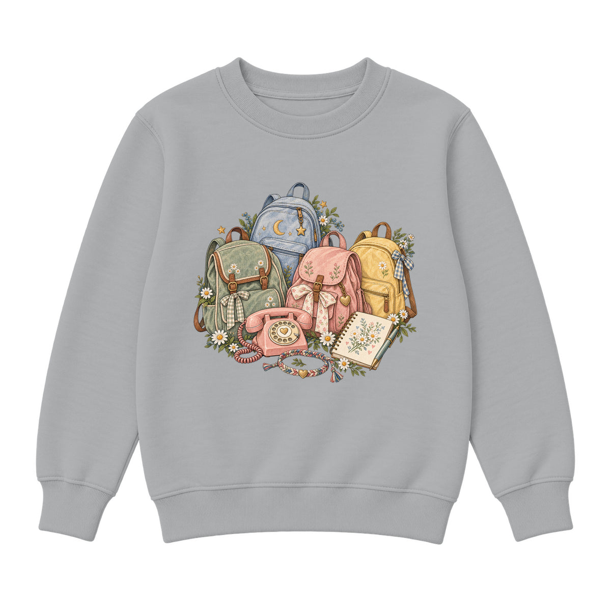 Storybook — Friendship Club — Classic Youth Sweatshirt / Athletic Heather
