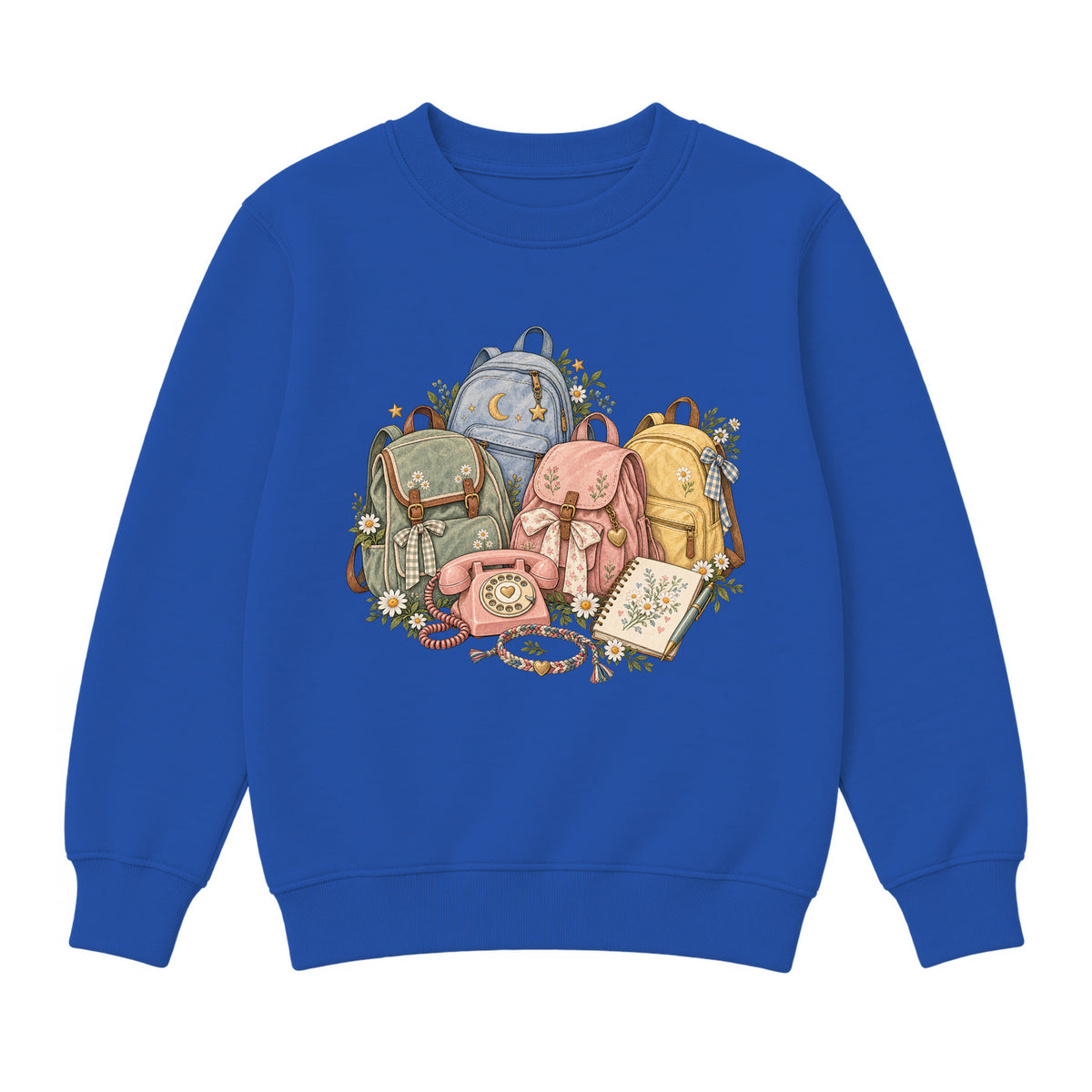 Storybook — Friendship Club — Classic Youth Sweatshirt / Royal