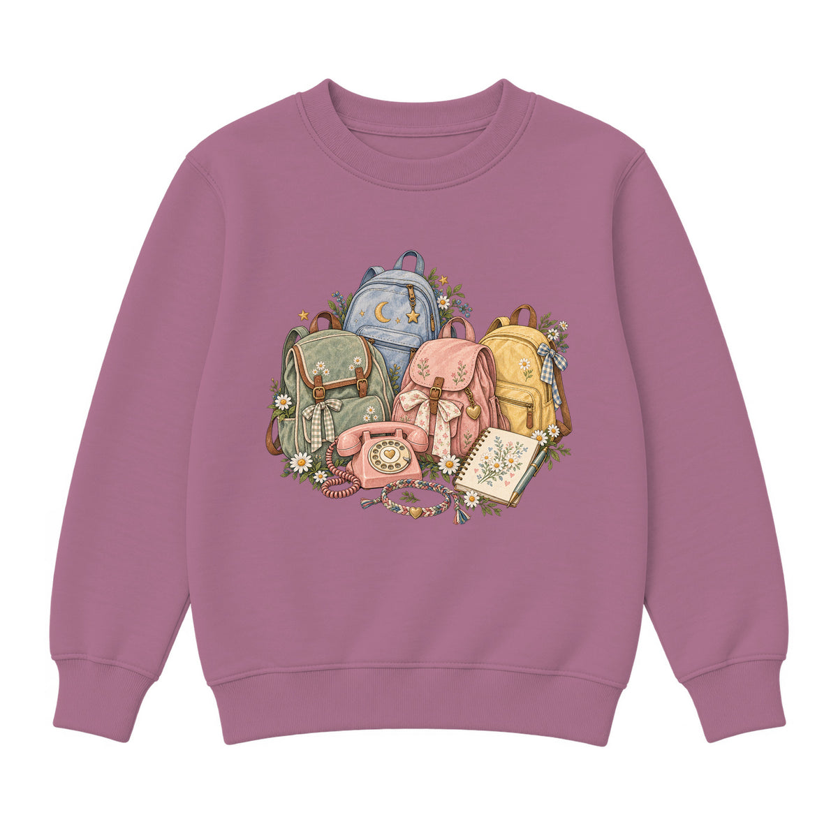 Storybook — Friendship Club — Premium Youth Sweatshirt / Mauvelous