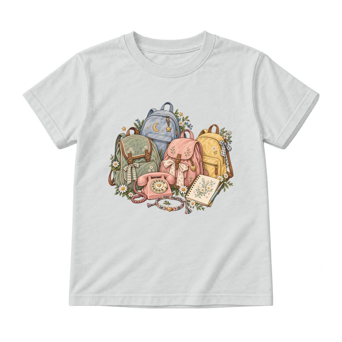 Storybook — Friendship Club — Youth T-Shirt / Ash