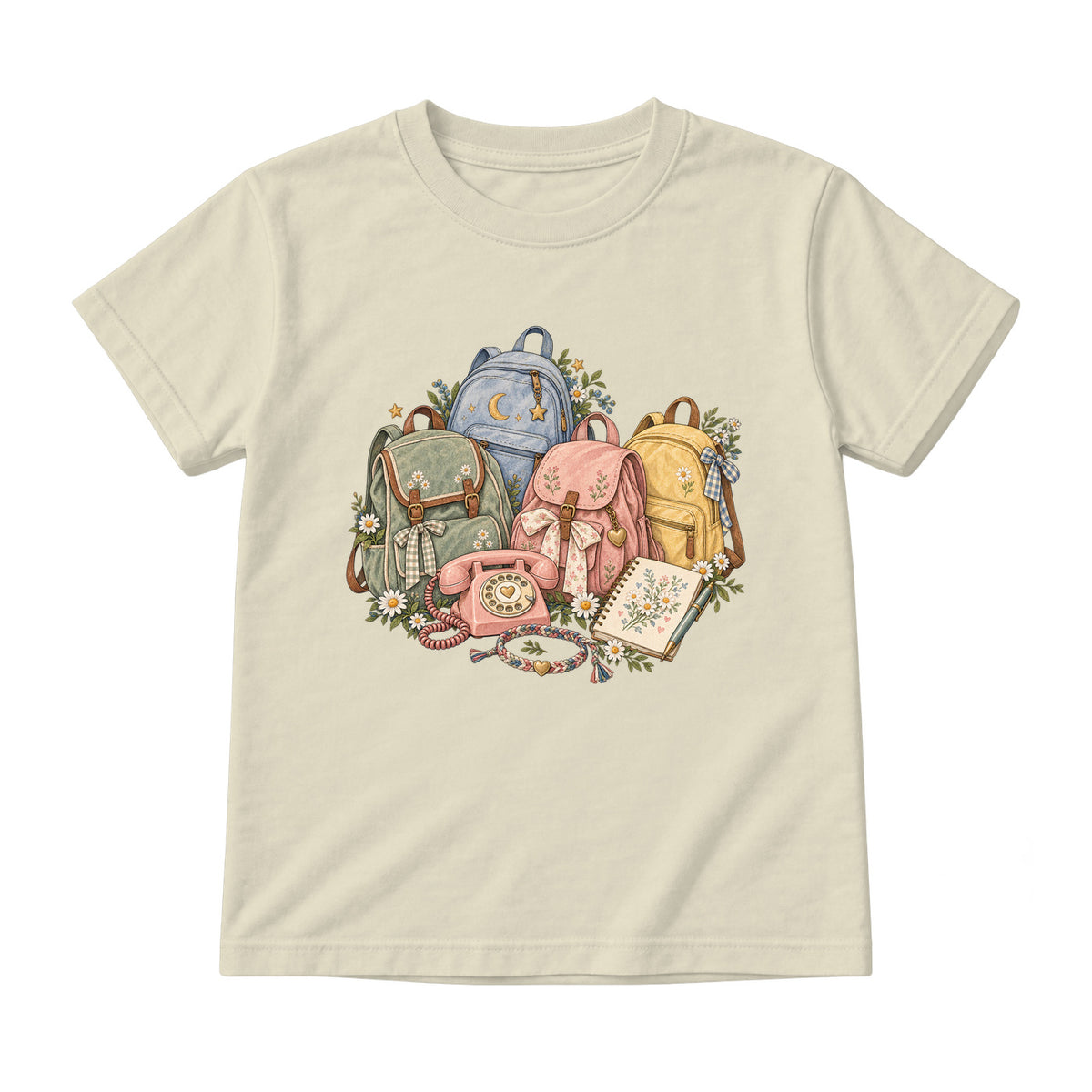 Storybook — Friendship Club — Youth T-Shirt / Natural