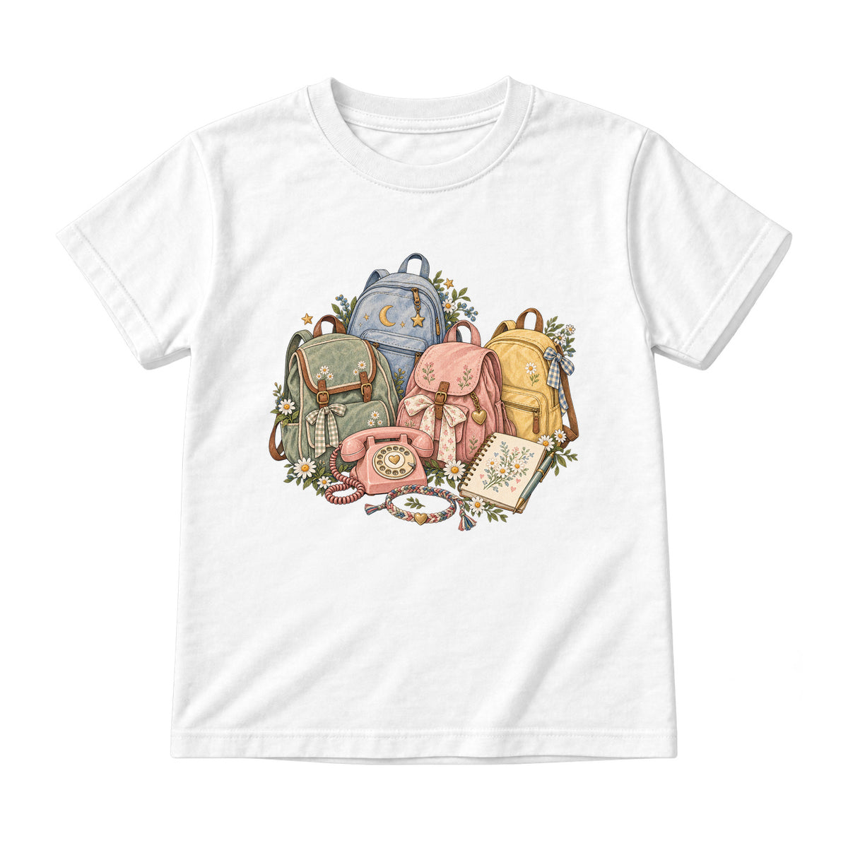 Storybook — Friendship Club — Youth T-Shirt / White