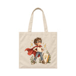 Storybook — Kid Superhero — Canvas Tote / Natural