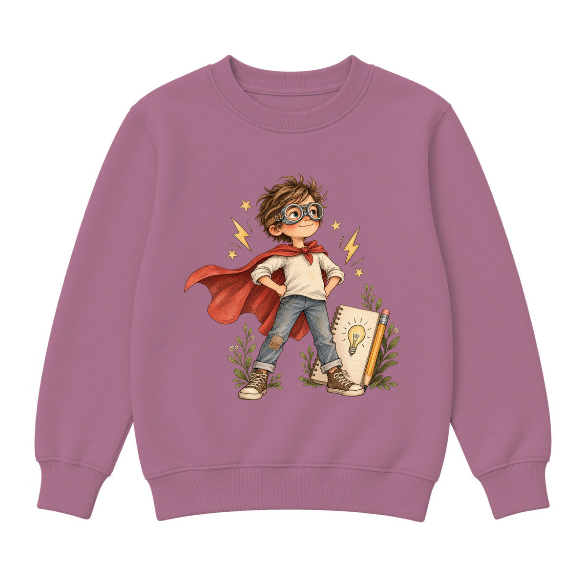 Storybook — Kid Superhero — Premium Youth Sweatshirt / Mauvelous