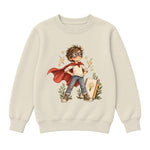 Storybook — Kid Superhero — Premium Youth Sweatshirt / Natural Heather