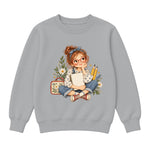 Storybook — Spunky Schoolgirl — Classic Youth Sweatshirt / Athletic Heather