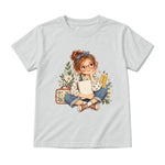 Storybook — Spunky Schoolgirl — Youth T-Shirt / Ash
