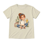 Storybook — Spunky Schoolgirl — Youth T-Shirt / Natural