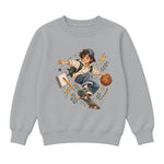 Storybook — School Comic Adventure — Classic Youth Sweatshirt / Athletic Heather