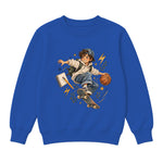Storybook — School Comic Adventure — Classic Youth Sweatshirt / Royal
