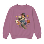 Storybook — School Comic Adventure — Premium Youth Sweatshirt / Mauvelous