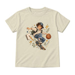 Storybook — School Comic Adventure — Youth T-Shirt / Natural